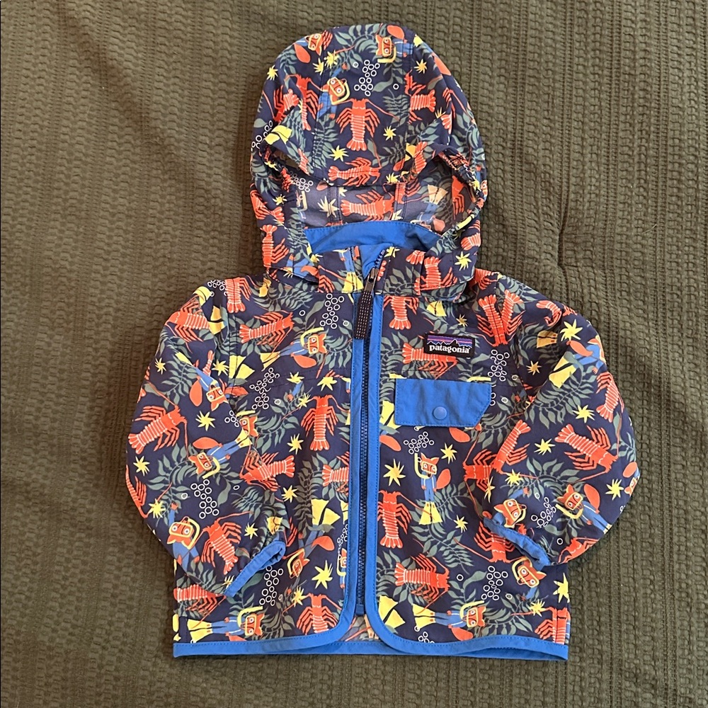 Patagonia Baby Baggies Jacket, 6-12m - Picture 3 of 6